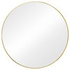 Hubba Mirror 34", Brass