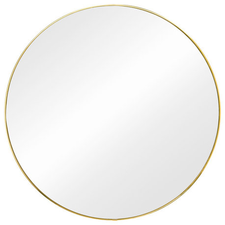 Hubba Mirror 34", Brass