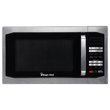 1.6-Cu. Ft. 1100W Countertop Microwave Oven With Stylish Door Handle