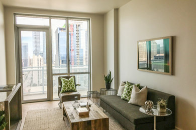 Example of a living room design in Austin
