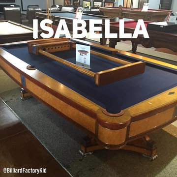 Isabella Billiard Table