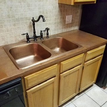 Copper Kitchen Custom Countertops