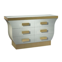 French Heritage - Mint Julep Chest, Winter Green - Accent Chests And Cabinets