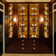 hall furniture cabinet by dining room