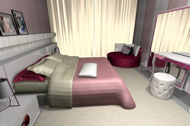 Bedroom Hello Kitty 3D