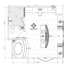 bath layout