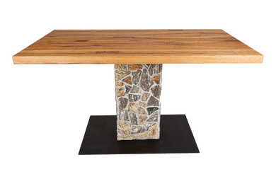 Mandulis/Esstisch/Dining table/Altholz/old oak wood