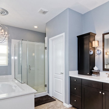 Luxe master bathroom