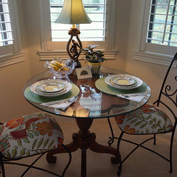 Color Makeover Carried Into Kitchen