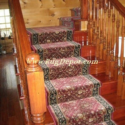 Custom Stair Runners - Carpet Tiles