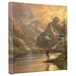 Thomas Kinkade - Almost Heaven Gallery Wrapped Canvas, 14"x14" - Featuring Thomas Kinkade's best-loved images, our Gallery Wraps are perfect for any space. Each wrap is crafted with our premium canvas reproduction techniques and hand wrapped around a deep, hardwood stretcher bar. Hung as an ensemble or by itself, this frame-less presentation gives you a versatile way to display art in your home.