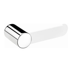 Secret Bath. Toilet paper holder without lid. Chrome-White. Giselle collection - Toilet Paper Holders
