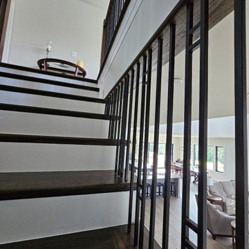 Project #109 | U-Shaped Stairs in Countryside Retreat