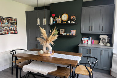 Photo of a contemporary dining room in Other.