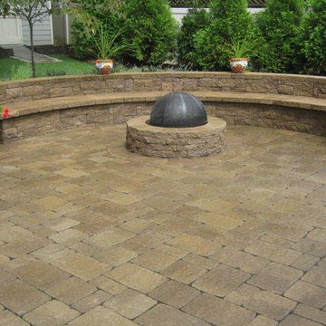 Seat Wall and Fire Pit, Waldwick, NJ