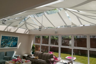 Sail blinds for Conservatory