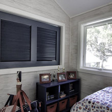 whitewashed wall with corner trim