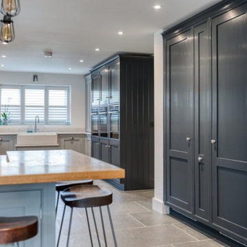 Cool Country Barn Conversion Kitchen