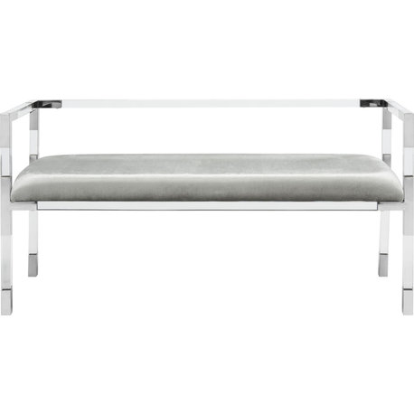 Anastasia Bench - Silver