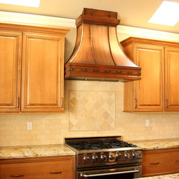 Berenice Copper Range Hood - Range Hoods And Vents