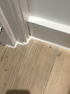 silicone/mastic around floor | Houzz UK