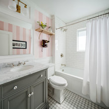 gray vanity