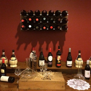 Wall-mounted wine storage system - STACT Wine Racks