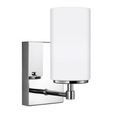Sea Gull Lighting 1-Light Wall/Sconce, Chrome