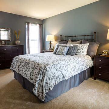 Springfield Village New Home Community - Model Home Master Bedroom