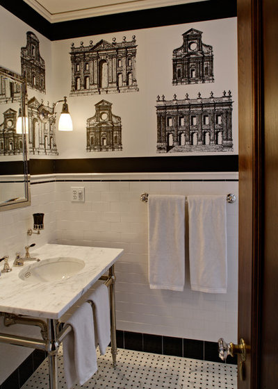 Traditional Bathroom by Tracey Stephens Interior Design Inc