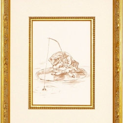 Petit-Moi Frog Art Print by Art For Kids, Posters & Prints, Art for Children - Artwork