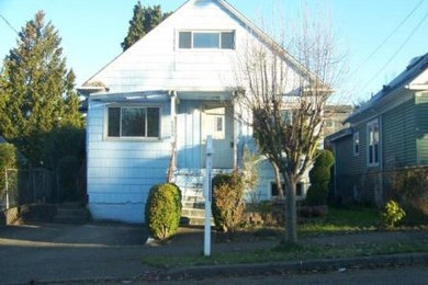 Traditional exterior home idea in Seattle