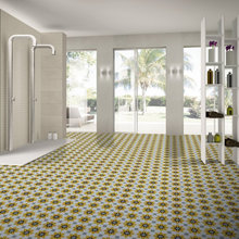 Beth's Tile Craft Laundry Floor