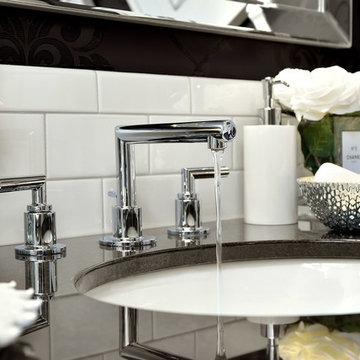 CHANEL INSPIRED BATHROOM Nicholas Rosaci Interiors