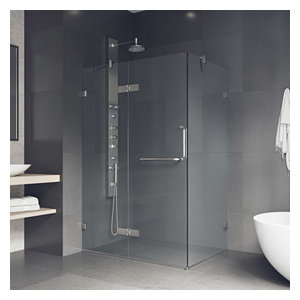 Vigo Monteray Frameless Shower Enclosure 32 W X 48 L