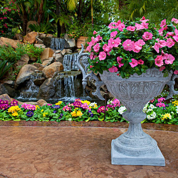 Compote Urn with Handles