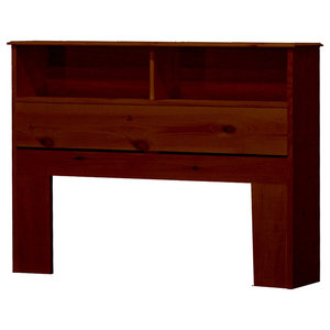 100 Solid Wood Kansas Twin Bookcase Headboard Transitional Headboards By Palace Imports
