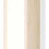 Capio LED Sconce Long White Washed Oak 3500 K 277V