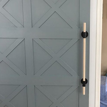 Blue Tone Barn Doors
