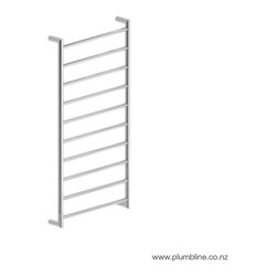 Form 10 Bar Heated Towel Ladder 100X48cm - Heated Towel Rails