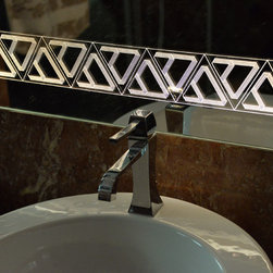 Trious Mirror Highlighter Detail, Private Residence, Ahmedabad - Bathroom Mirrors