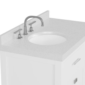 Caroline Parkway 36'' White Bathroom Vanity