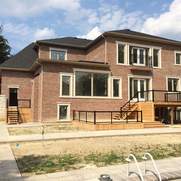 Aluminum and Glass Deck Railings - 112