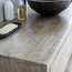Rubberwood Wall-Mounted Bathroom Vanity Unit, 150 cm