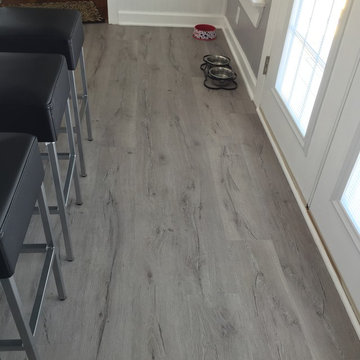 Beautiful Tile Backsplash & LVP Flooring