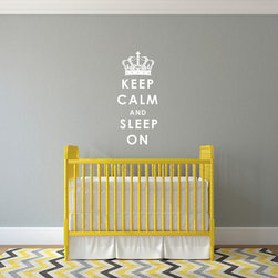 Personalized Keep Calm Sign Quote Wall Decal - Wall Decals