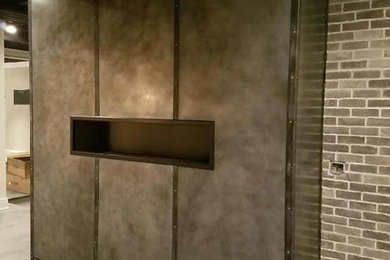 Example of an urban living room design in Chicago