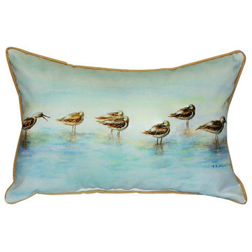 Betsy Drake Avocets Indoor/Outdoor Pillow