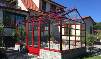 Rött växthus i Alingsås