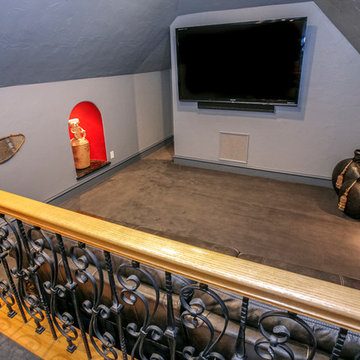 Attic Conversion to Media Room